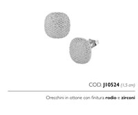 Orecchini Sovrani Donna in Bronzo Zircone J10524 - J10524